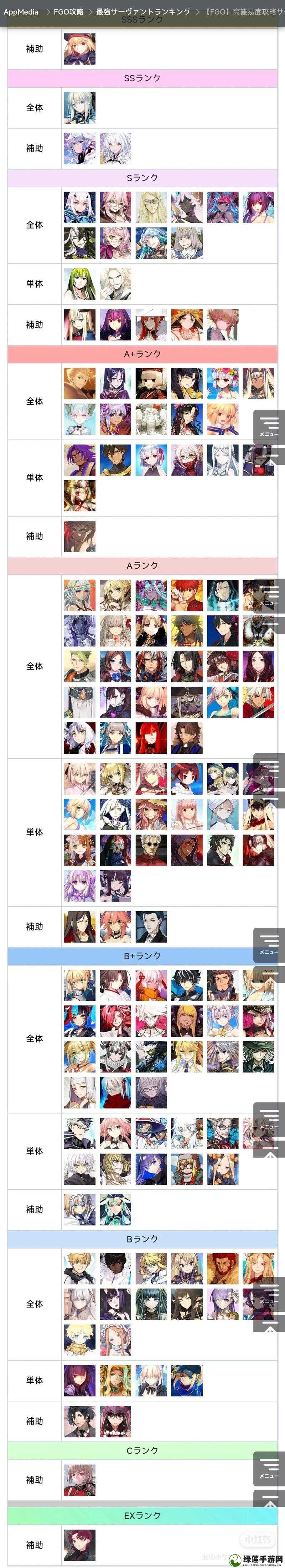 FGO2019年度英灵从者实力排行，最新节奏榜全面揭晓